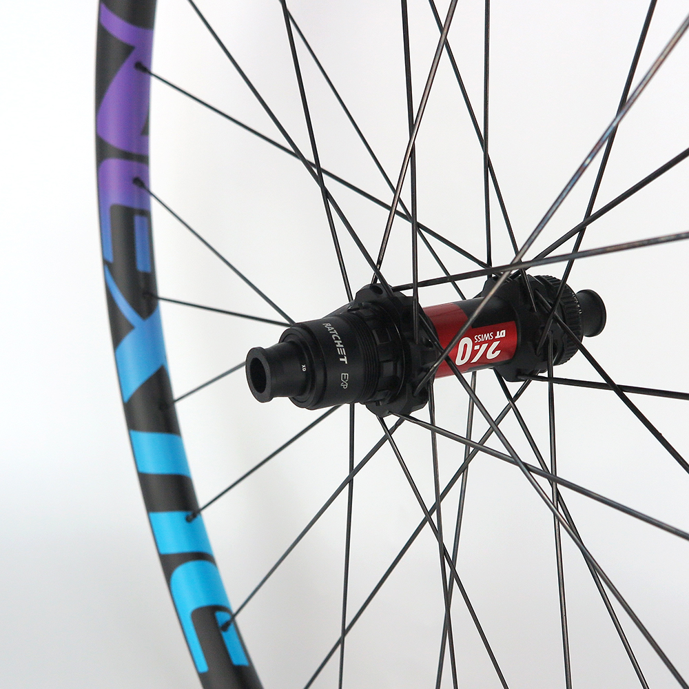 Build Your Own Carbon Fiber Mountain Bike Complete Wheelset Front & Rear